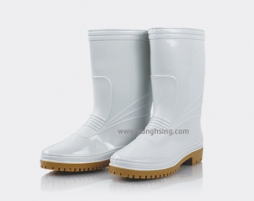 Women’s Dual Color Full Length Rain Boots (with Lining)